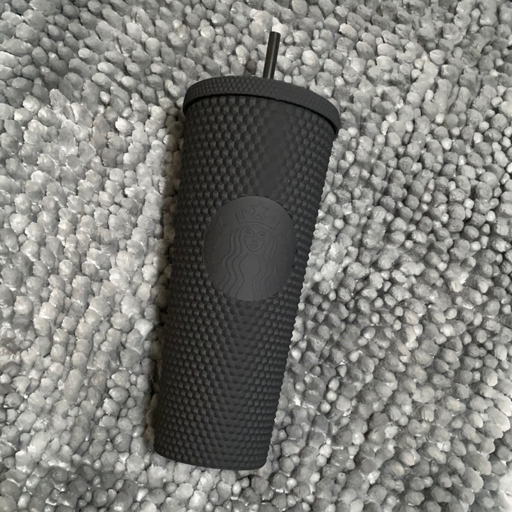 Matte Black Venti Starbucks Tumbler